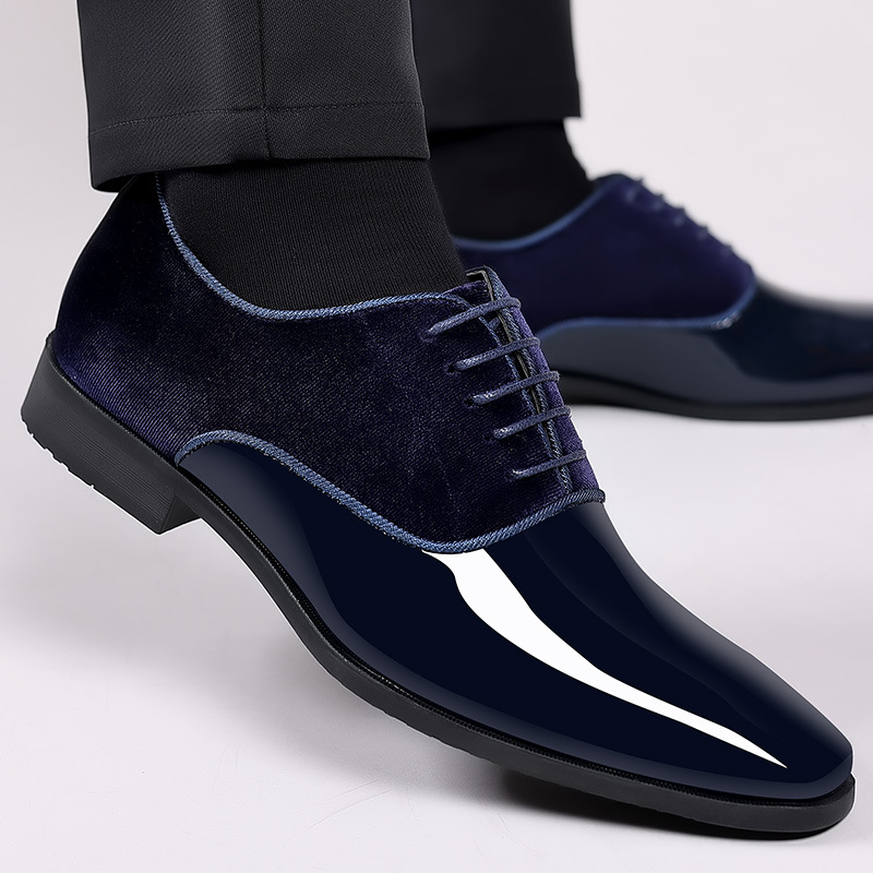 Men Shoes Boss - รองเท้าหนังธุรกิจแบบใหม่สำหรับผู้ชายรองเท้าทางการแบบผูกเชือกแบบลำลองรองเท้าใส่ทำงานในสำนักงานสำหรับผู้ชายแฟชั่นงานแต่งงาน