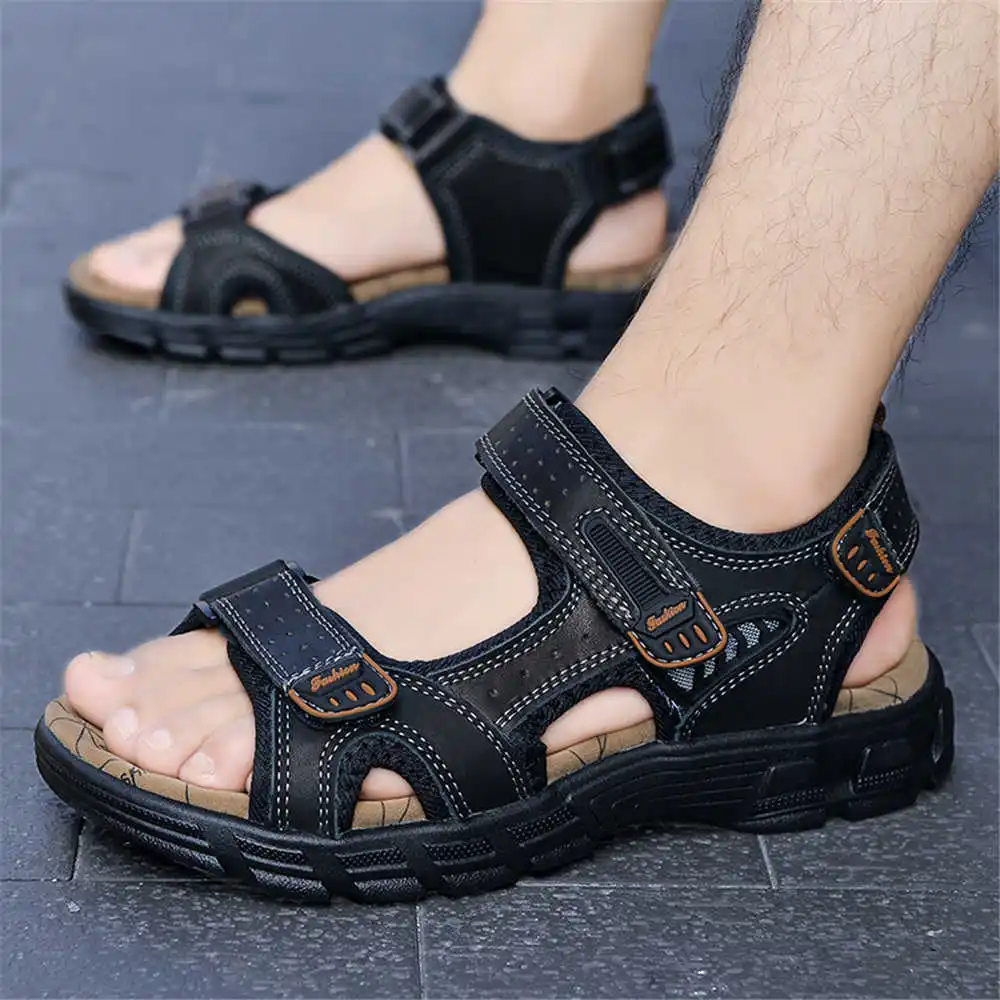 Men'S Shoes Quick Delivery - 45-46 Anti SLIP ฮาวายผู้ชายรองเท้าแตะผู้ใหญ่รองเท้าแตะผู้ชายรองเท้าตลกรองเท้าผ้าใบกีฬากว้าง Fit Luxary