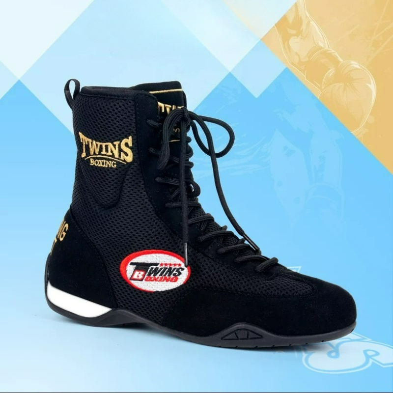 Men Shoes Vs Women - รองเท้ามวยปล้ำมืออาชีพผู้ชายผู้หญิงดีไซเนอร์รองเท้าชกมวยแบรนด์หรูสำหรับคู่รักรองเท้าตาข่ายรองเท้าฝึกซ้อม