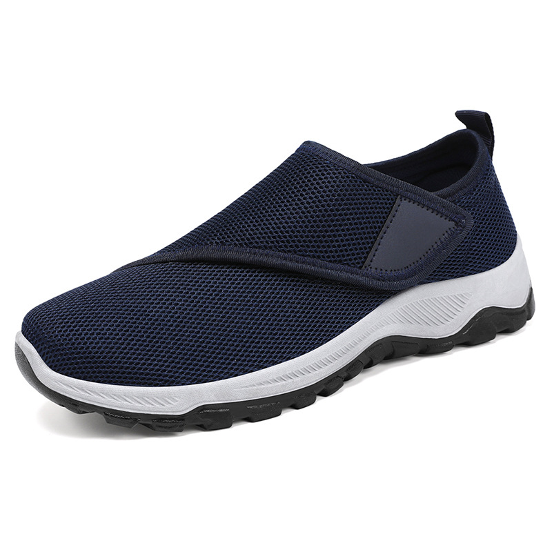 2026 ฤดูร้อนใหม่รองเท้าตาข่ายผ - Men Shoes Velcro บทวิจารณ์และราคา