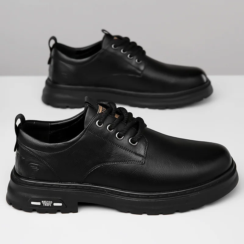 รองเท้าหนังลำลองผู้ชาย ดีไซน์ท - Men Shoes Boss บทวิจารณ์และราคา