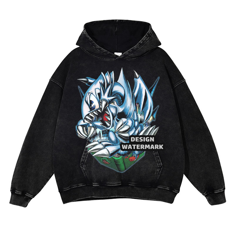 เสื้อฮู้ด Yu-Gi-Oh! ลายมังกรตา - Men Shoes Xxl บทวิจารณ์และราคา