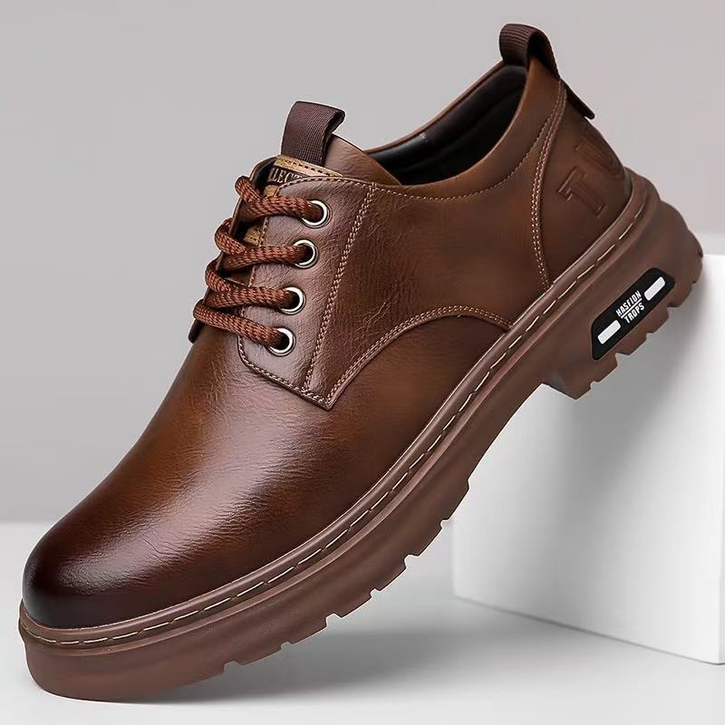 รองเท้าหนังนุ่มสไตล์ลำลองสำหรั - Men Shoes Boss บทวิจารณ์และราคา