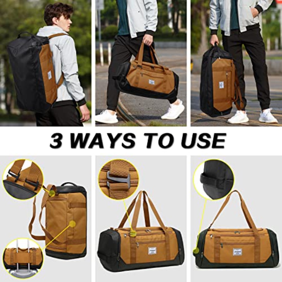 กระเป๋าเดินทางแบบดัฟเฟิลสำหรับ - Men'S Shoes For Gym บทวิจารณ์และราคา