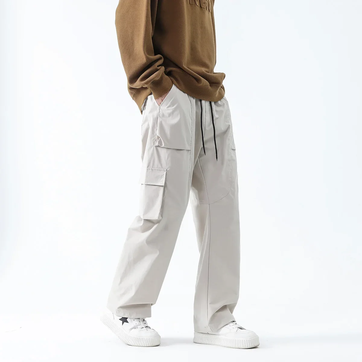 กางเกงคาร์โก้ฮิปฮอปจ๊อกกิ้งแนว - Men Shoes Joggers บทวิจารณ์และราคา