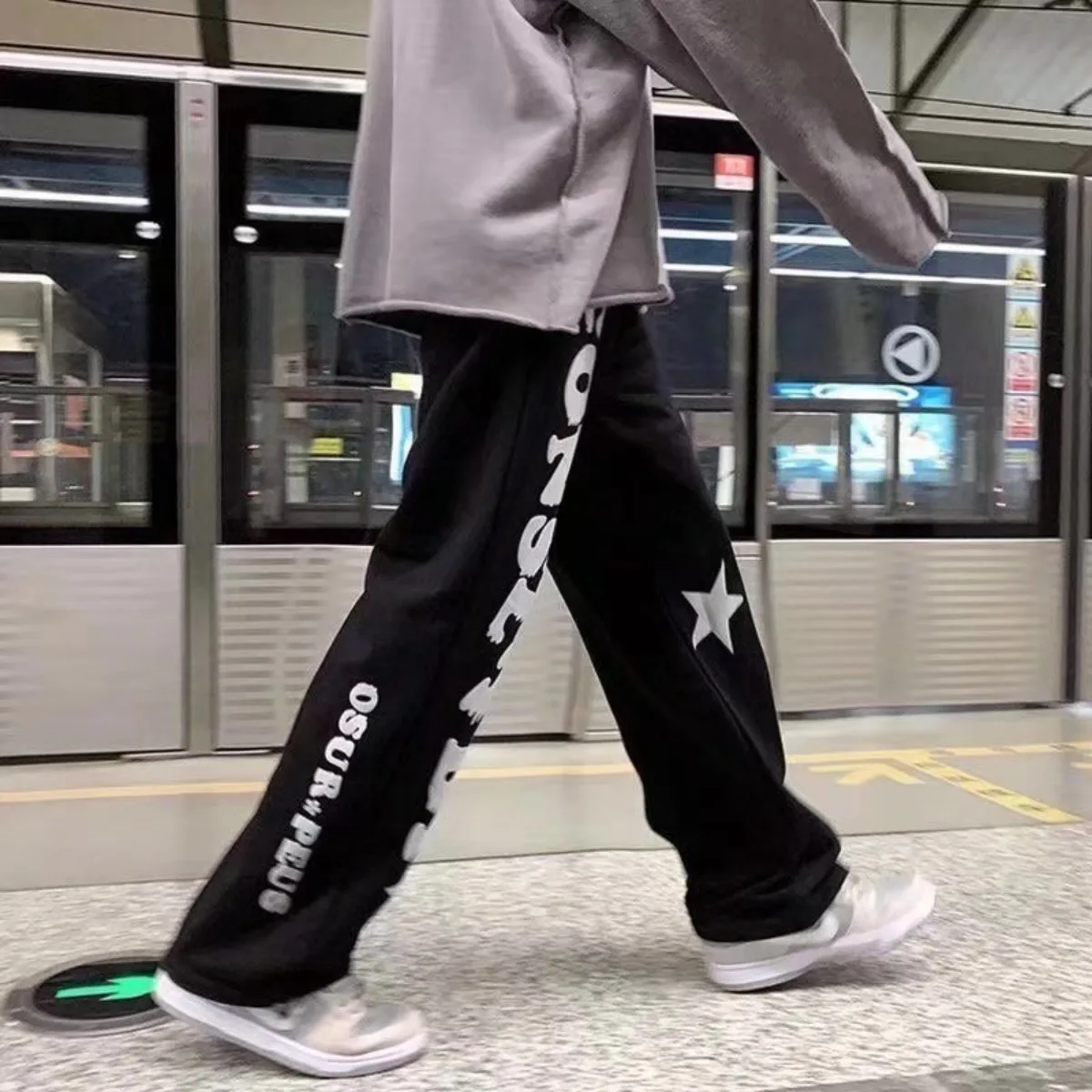 แฟชั่นผู้ชาย กางเกงวอร์มทรงหลว - Men Shoes Joggers บทวิจารณ์และราคา