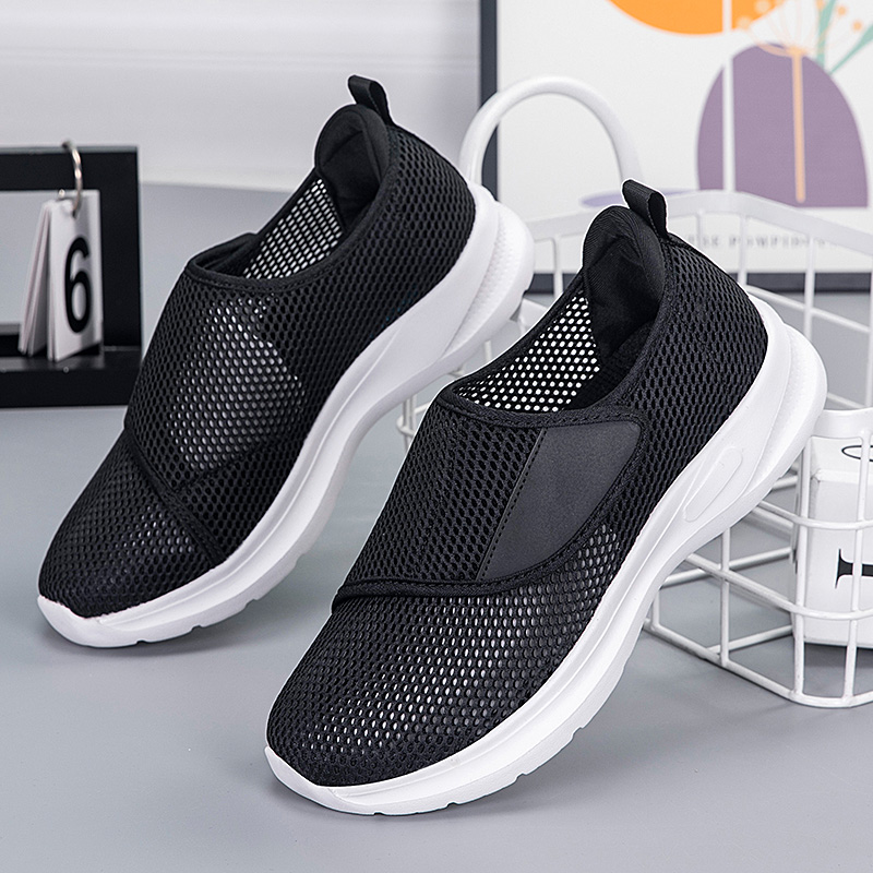 YUYIN รองเท้ากีฬาตาข่ายระบายอา - Men Shoes Velcro บทวิจารณ์และราคา