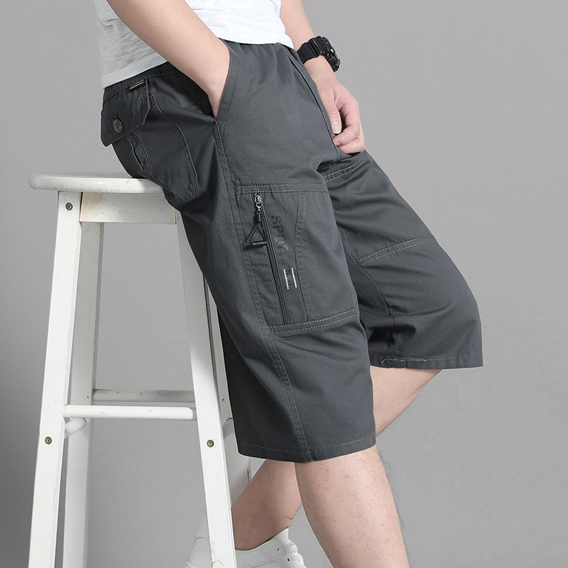 Mens Cargo กางเกงขาสั้นเข่ากาง - Men Shoes Joggers บทวิจารณ์และราคา