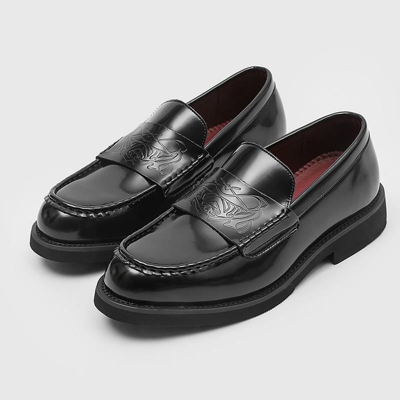 รองเท้าหนังผู้ชาย รองเท้าโลฟเฟ - Men Shoes Boss บทวิจารณ์และราคา
