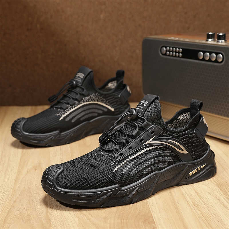 รองเท้าผ้าใบหนัง PU ส้นหนา สีเ - Men'S Shoes For Gym บทวิจารณ์และราคา