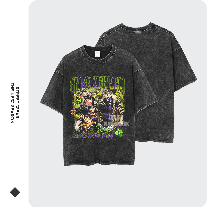 เสื้อยืดลายอะนิเมะ Bandai jojo - Men Shoes Xxl บทวิจารณ์และราคา