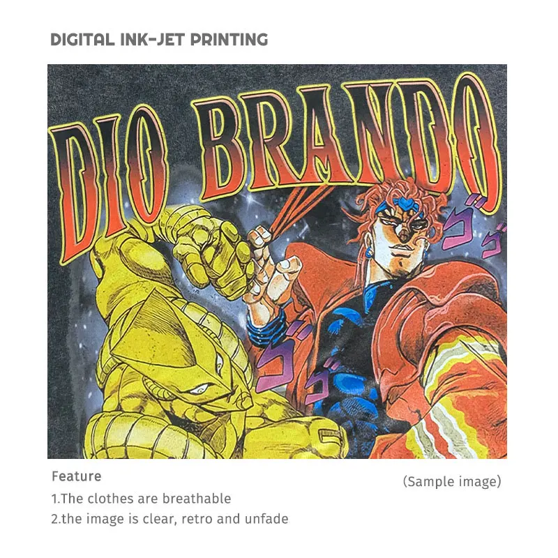 เสื้อยืดลายอะนิเมะ Bandai jojo - Men Shoes Xxl บทวิจารณ์และราคา