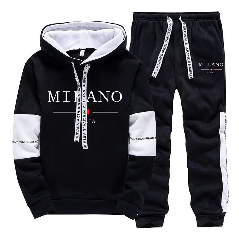 ชุดเซ็ตผู้ชาย/เสื้อฮู้ด/กางเกง - Men Shoes Joggers บทวิจารณ์และราคา