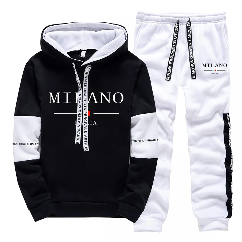 ชุดเซ็ตผู้ชาย/เสื้อฮู้ด/กางเกง - Men Shoes Joggers บทวิจารณ์และราคา