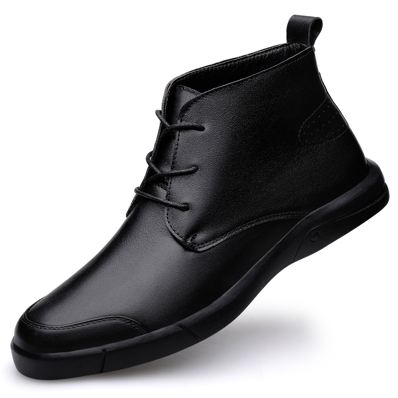 รองเท้าบูทข้อเท้าสุดหรูคุณภาพส - Men Shoes Boss บทวิจารณ์และราคา