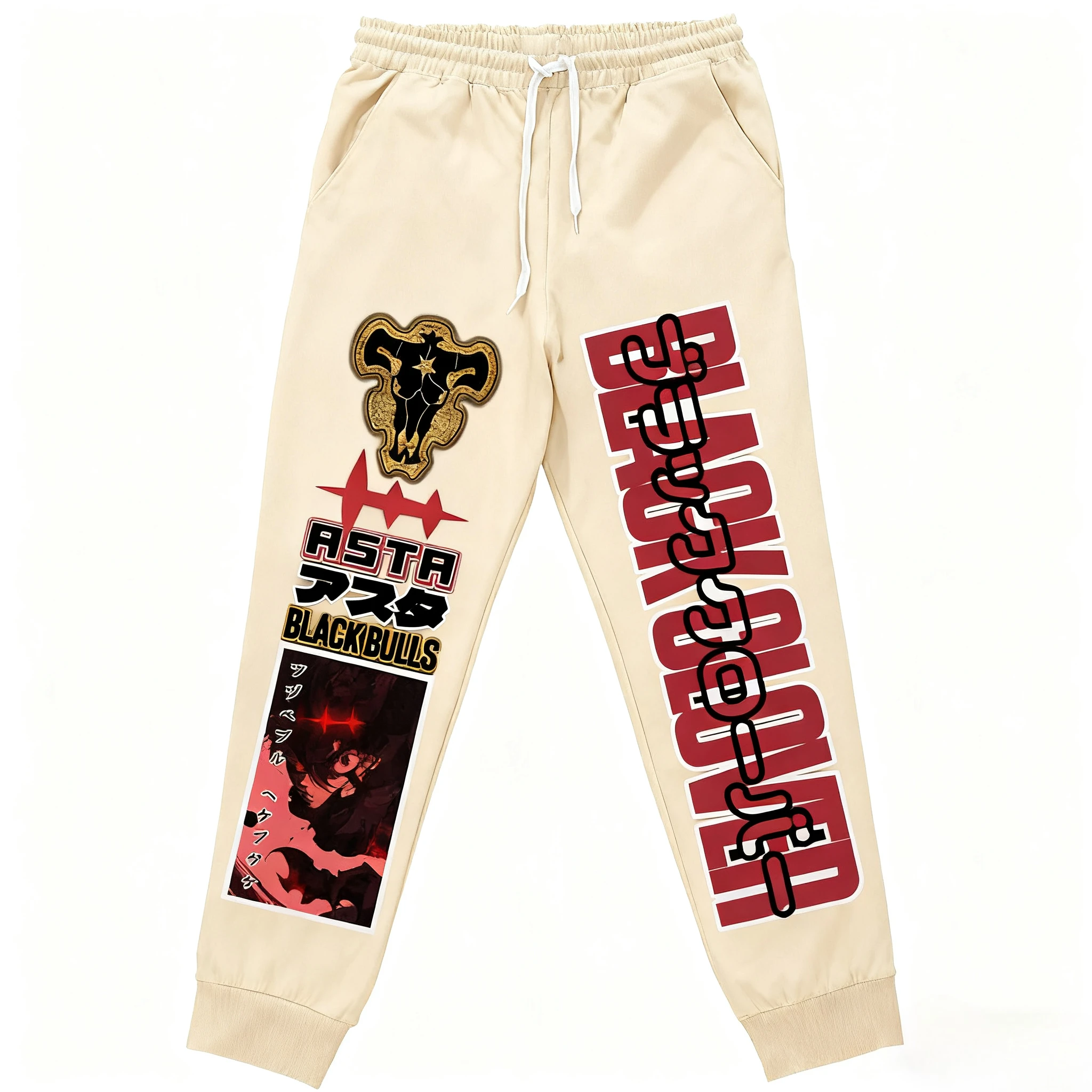กางเกงวอร์มลายการ์ตูนญี่ปุ่น N - Men Shoes Joggers บทวิจารณ์และราคา