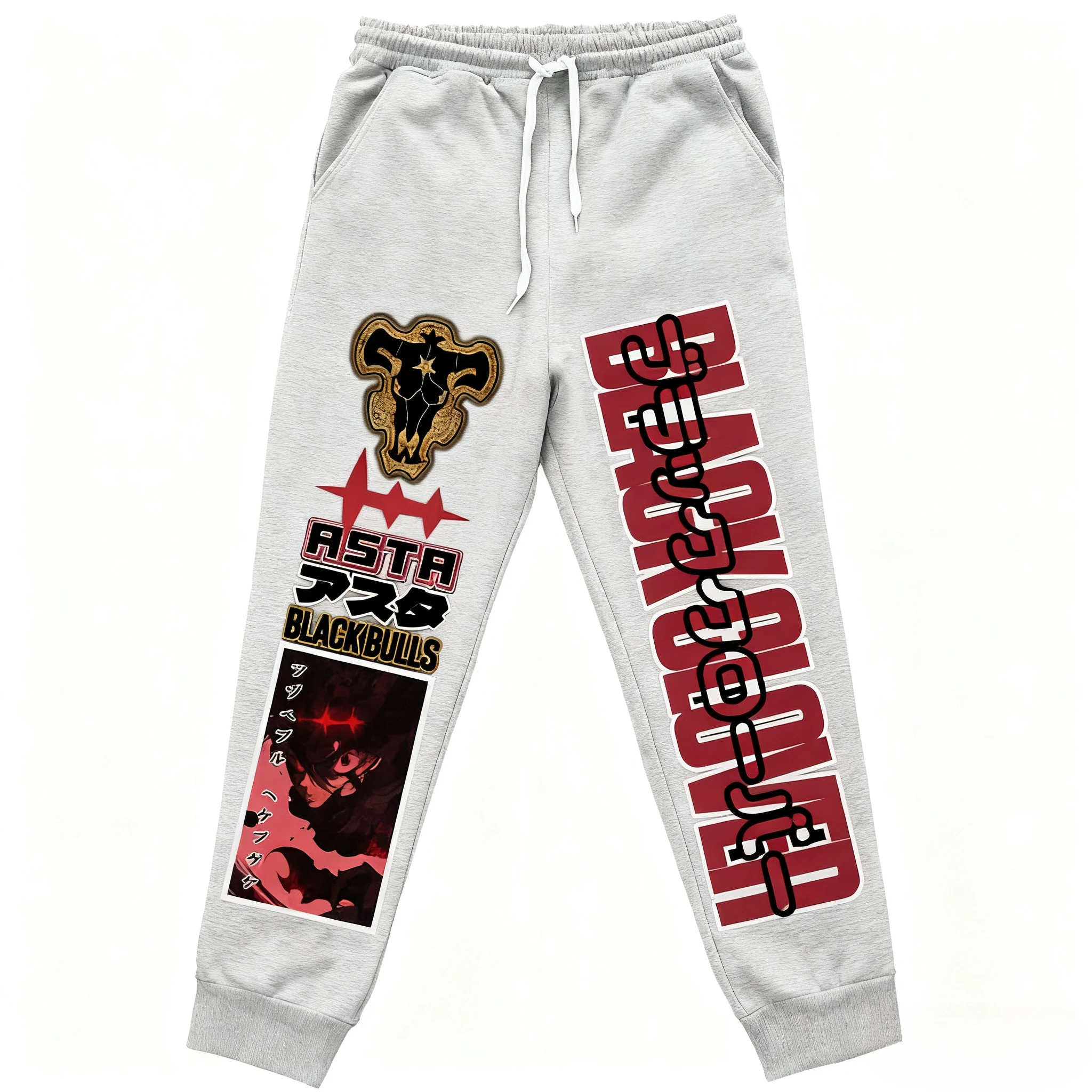 กางเกงวอร์มลายการ์ตูนญี่ปุ่น N - Men Shoes Joggers บทวิจารณ์และราคา