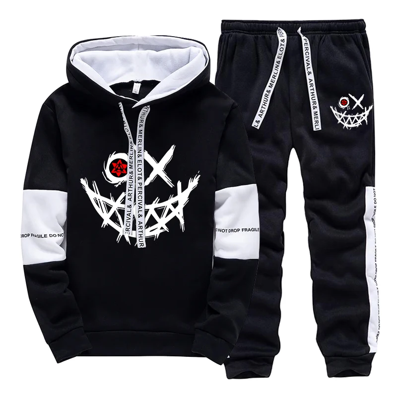 ชุดเซ็ตผู้ชาย/เสื้อฮู้ด/กางเกง - Men Shoes Joggers บทวิจารณ์และราคา