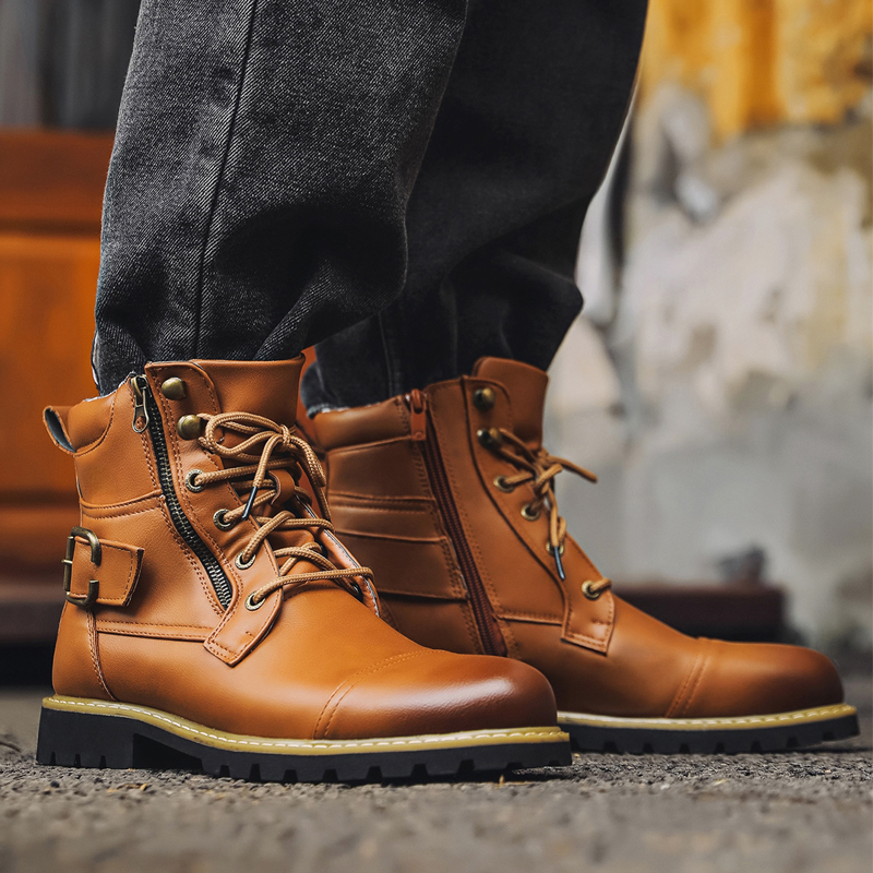 คุณภาพรองเท้าหนังผู้ชายโลหะคู่ - Men Shoes Boss บทวิจารณ์และราคา