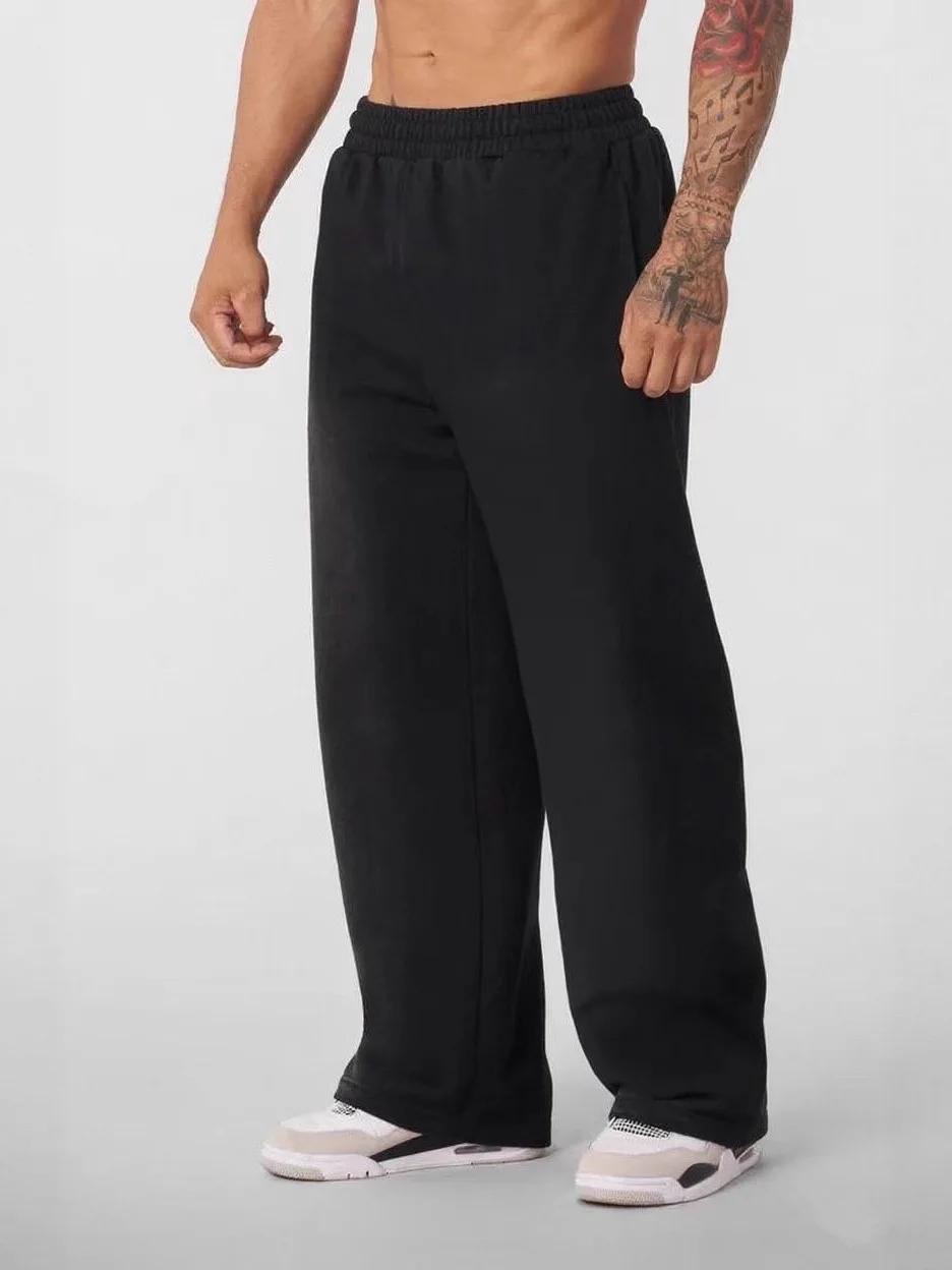 กางเกงวอร์มขากว้างสำหรับผู้ชาย - Men Shoes Joggers บทวิจารณ์และราคา