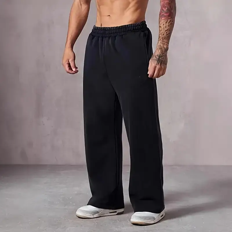 กางเกงวอร์มขากว้างสำหรับผู้ชาย - Men Shoes Joggers บทวิจารณ์และราคา