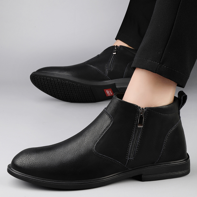 รองเท้าบูทผู้ชาย CLOHOO ทำมือ  - Men Shoes Boss บทวิจารณ์และราคา
