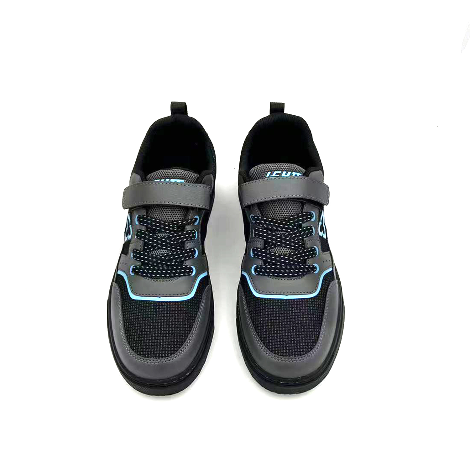 รองเท้าปั่นจักรยานแบบไม่มีตีนต - Men Shoes Velcro บทวิจารณ์และราคา