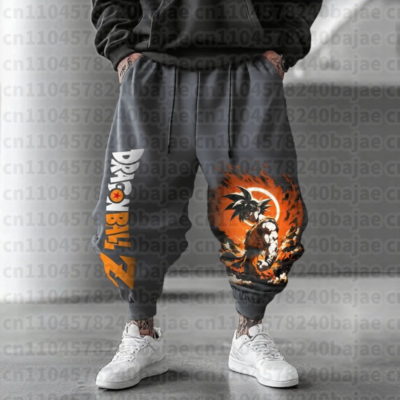 ดราก้อนบอล Z อะนิเมะกราฟิกกางเ - Men Shoes Joggers บทวิจารณ์และราคา